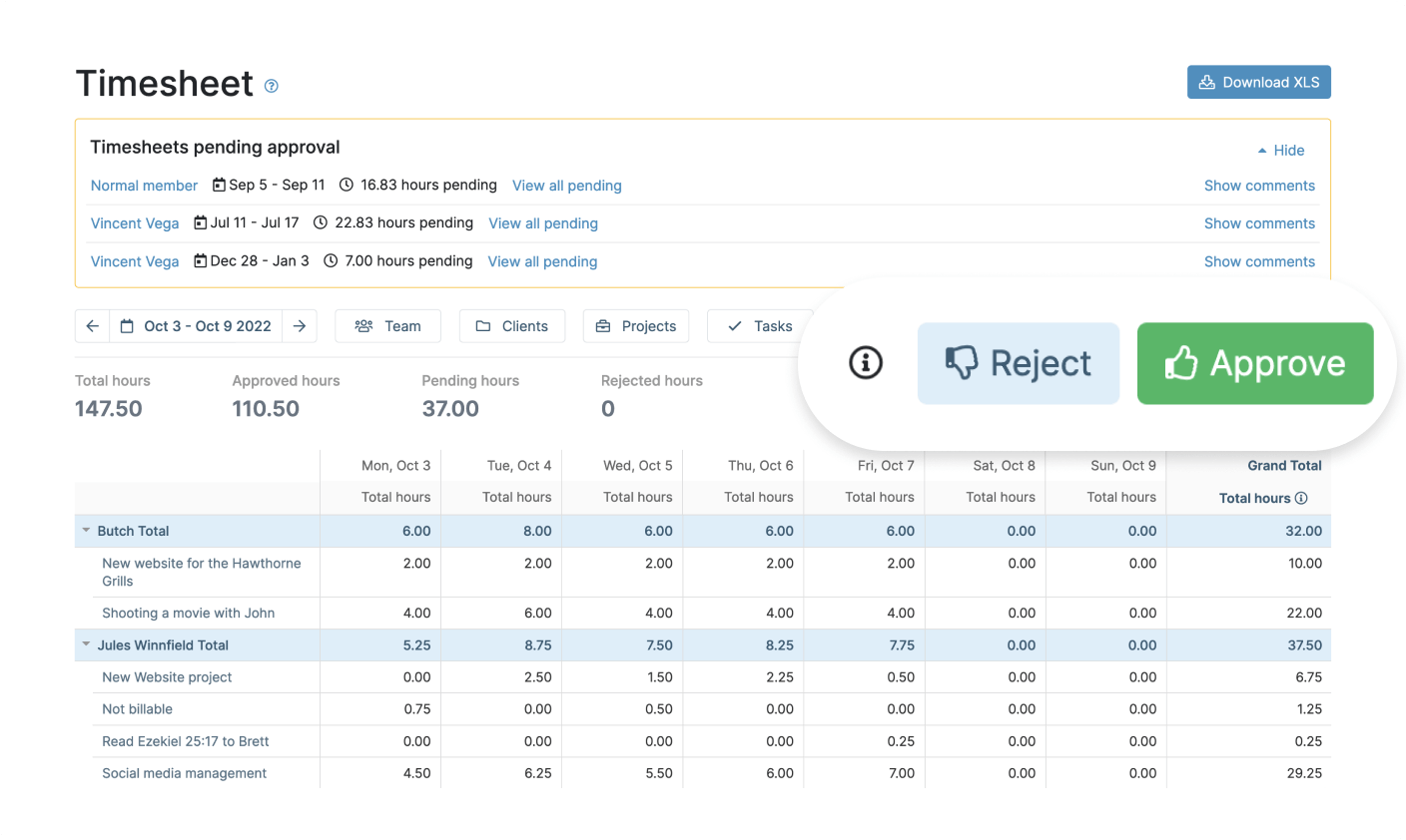 Automate Timesheet Approval Process